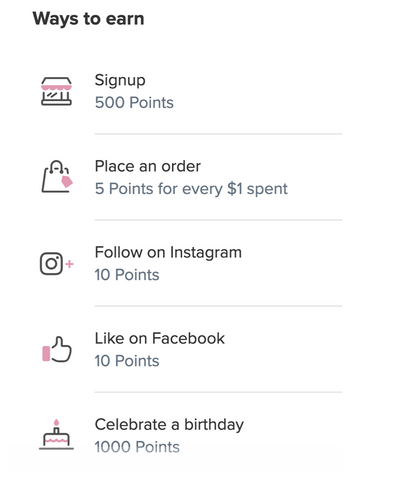 prima perks chica beauty loyalty program